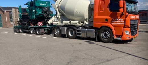 nieuw in ons wagenpark Daf 6x2 ws