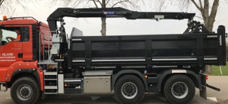 nieuw ontvangen MAN 6x6 ws kraan