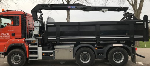 nieuw ontvangen MAN 6x6 ws kraan